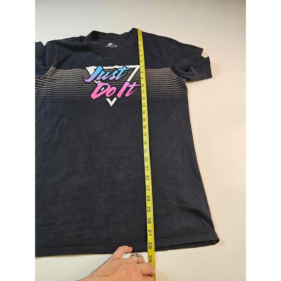 Vintage Nike 90s print retro spell out tee size medium unisex men women y2k ^ - Picture 6 of 6